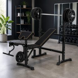 Premium 10-in-1 Adjustable Weight Bench for Home Workouts