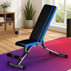 Heavy-Duty Adjustable Weight Bench for Home Gym