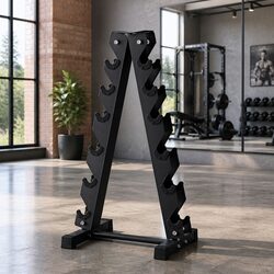 Durable 6 Tier Dumbbell Rack for Home Gym Storage