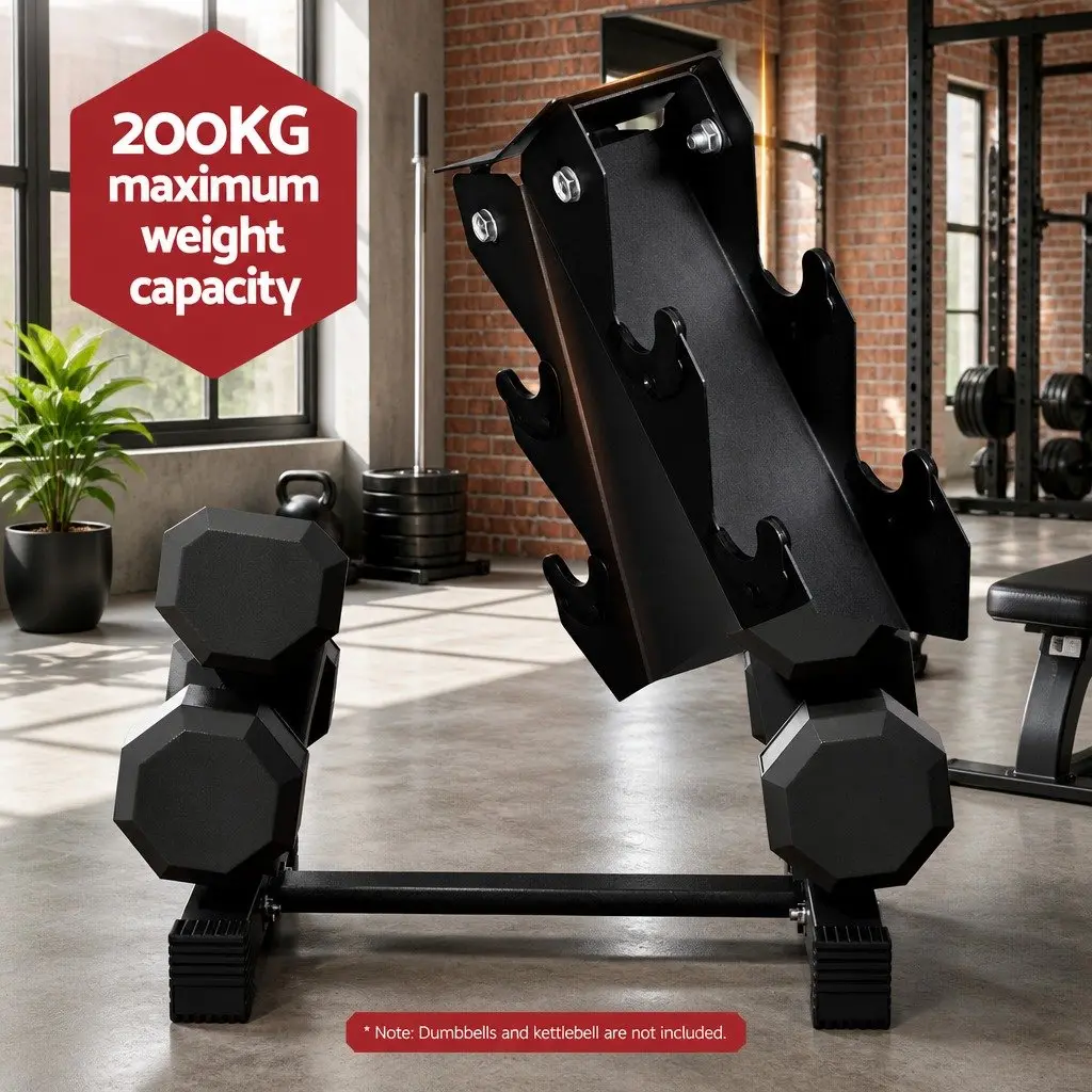 6 Tier Dumbbell Rack for Home Gym Storage