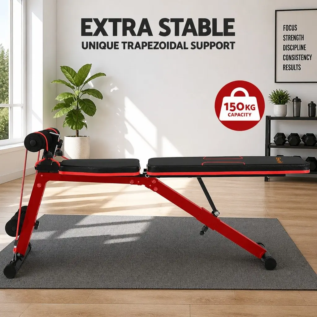 Adjustable Weight Bench for Home Gym Use
