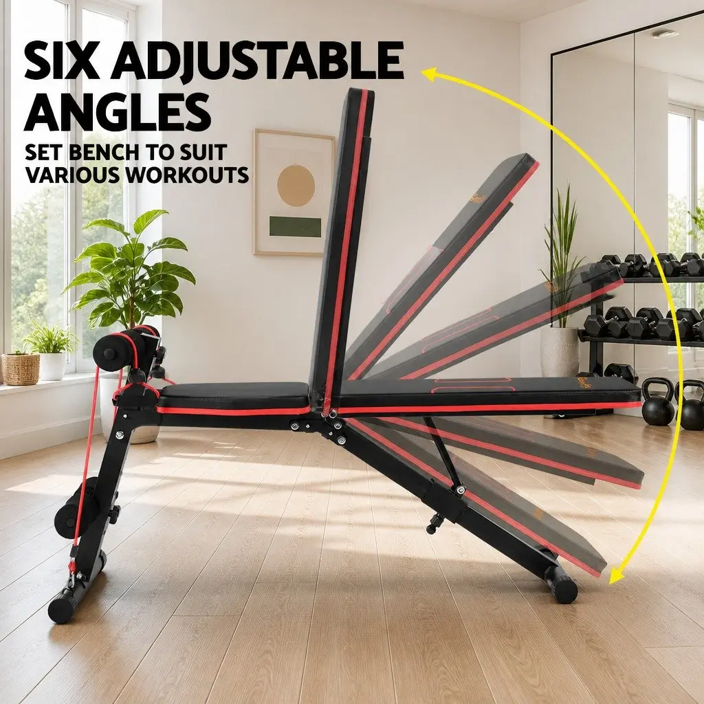 Adjustable Weight Bench for Home Gym Use