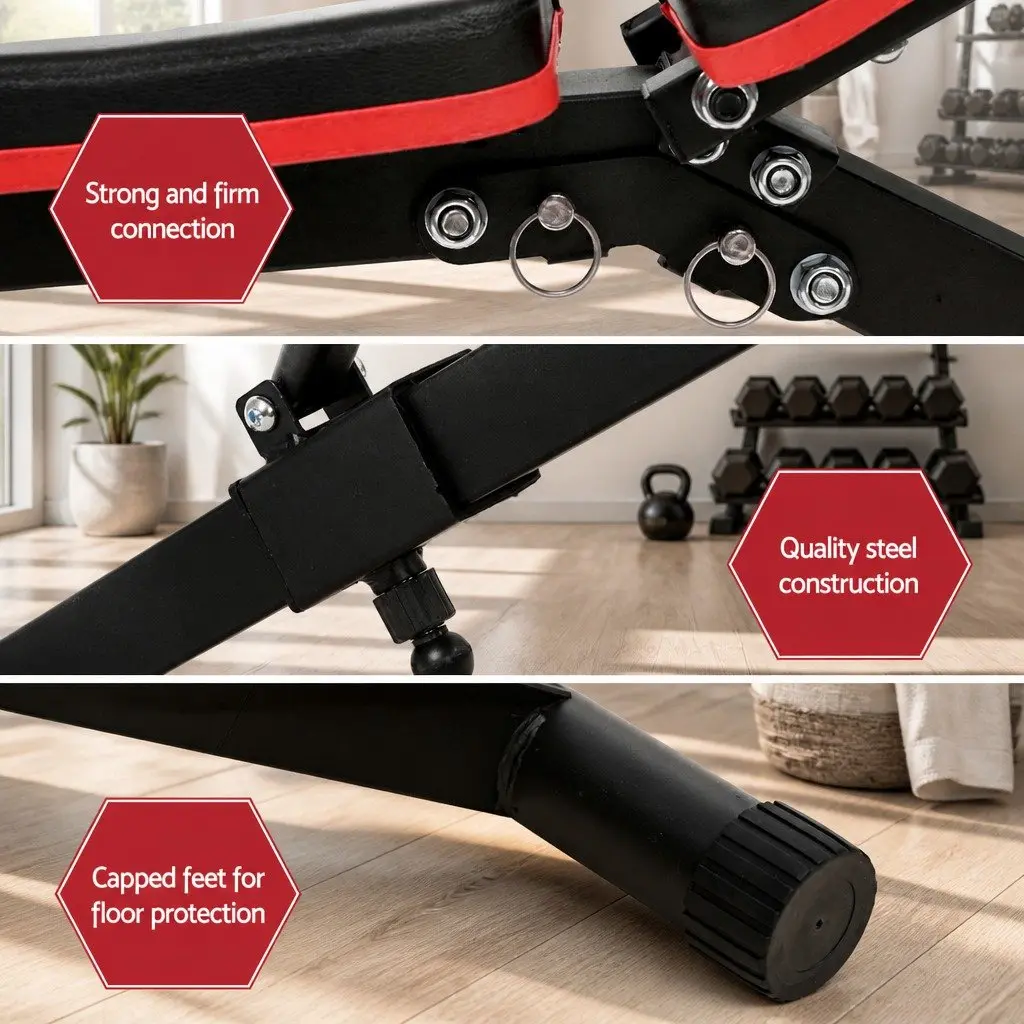 Adjustable Weight Bench for Home Gym Use