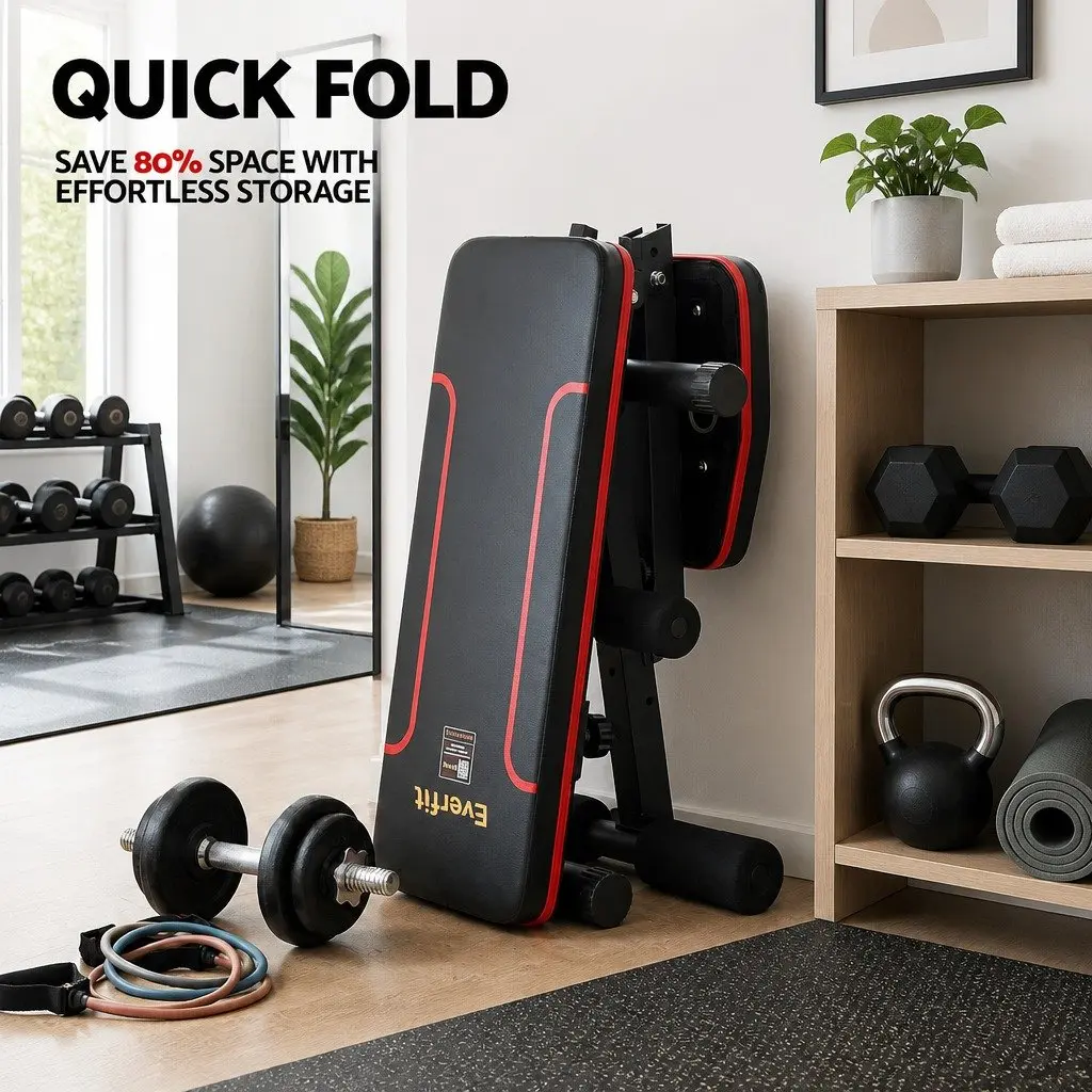 Adjustable Weight Bench for Home Gym Use