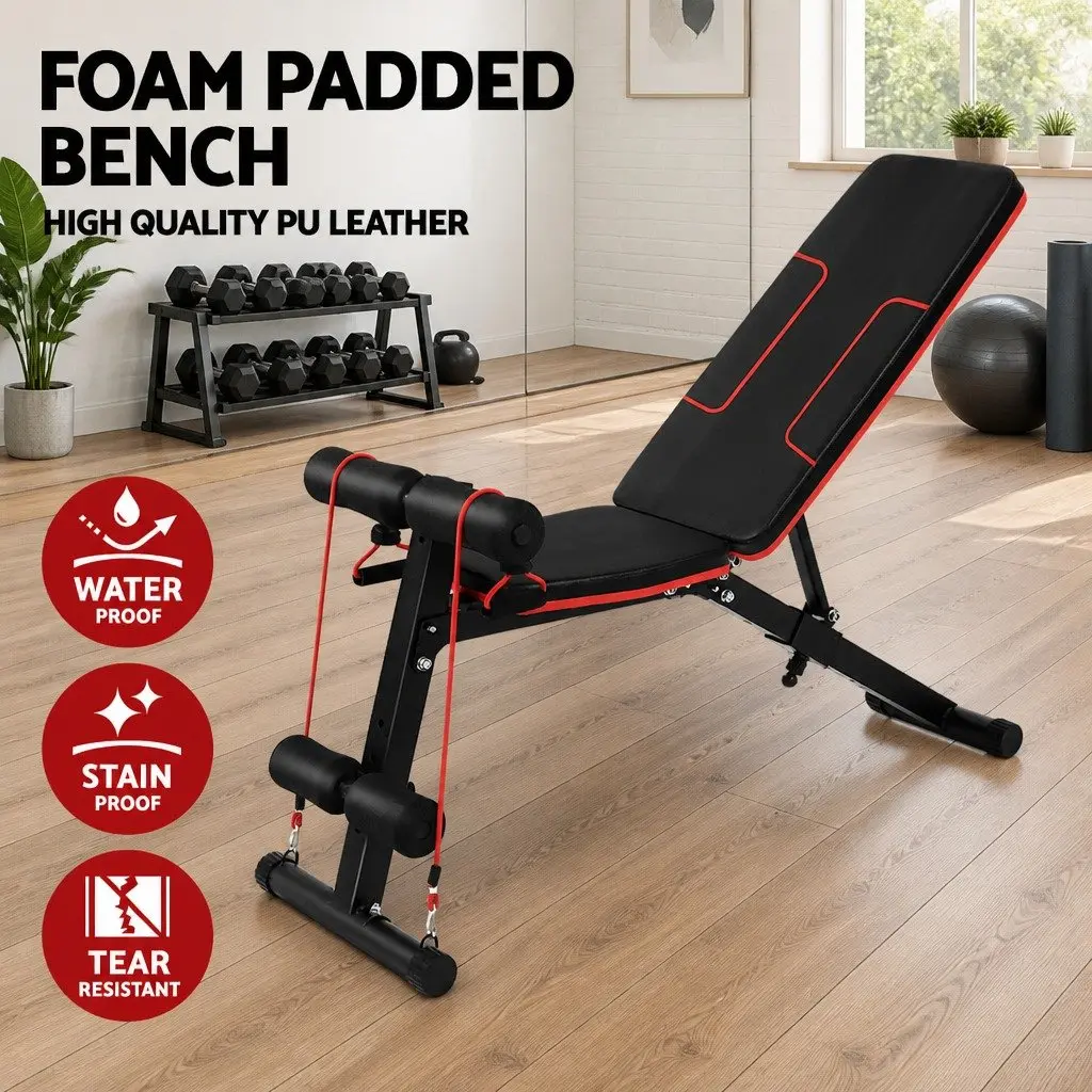 Adjustable Weight Bench for Home Gym Use