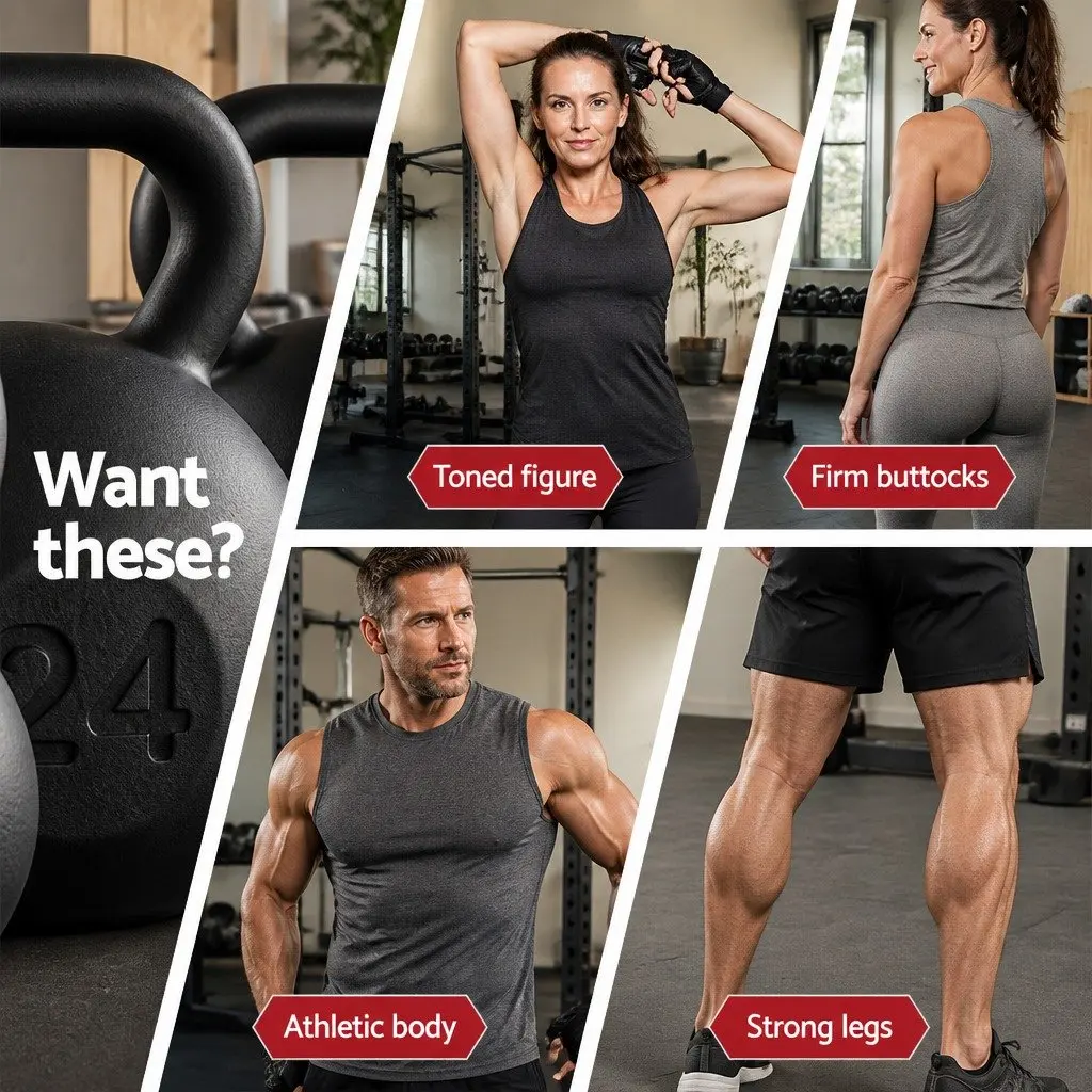 22kg Kettlebell Set for Strength Training
