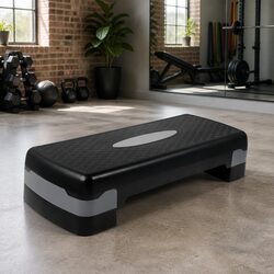 Adjustable Aerobic Step for Home Fitness Training