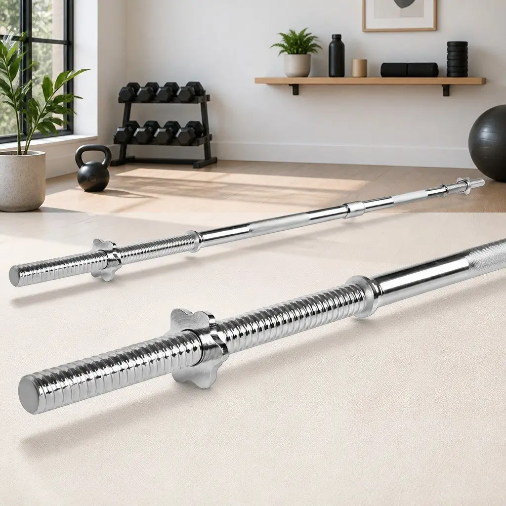 168cm Steel Barbell for Home Gym Workouts