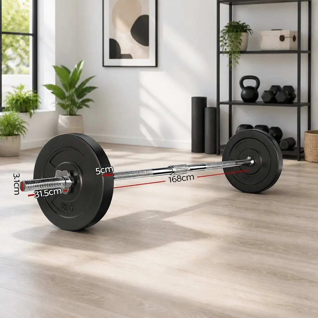 18kg Barbell Set for Serious Lifters