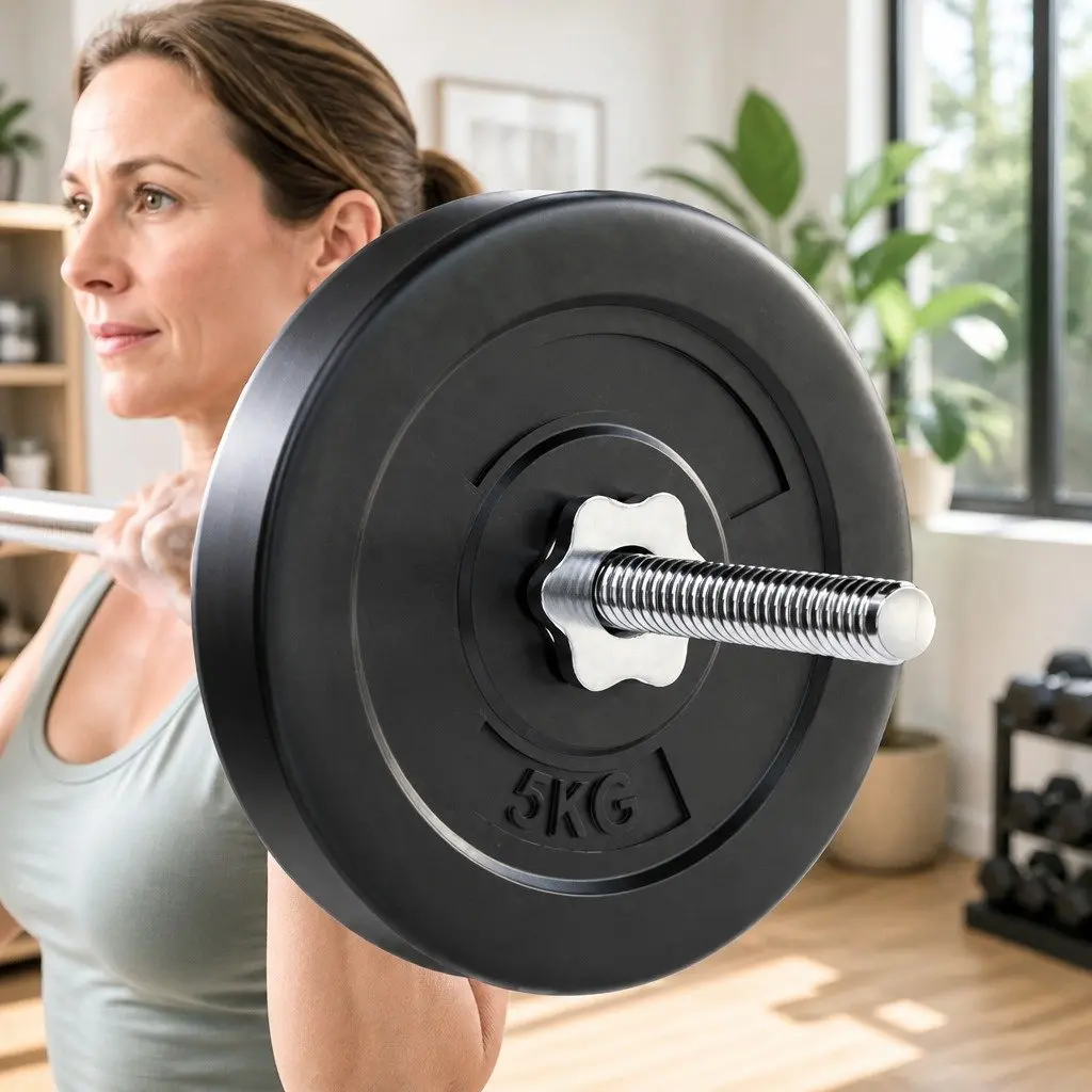 18kg Barbell Set for Serious Lifters