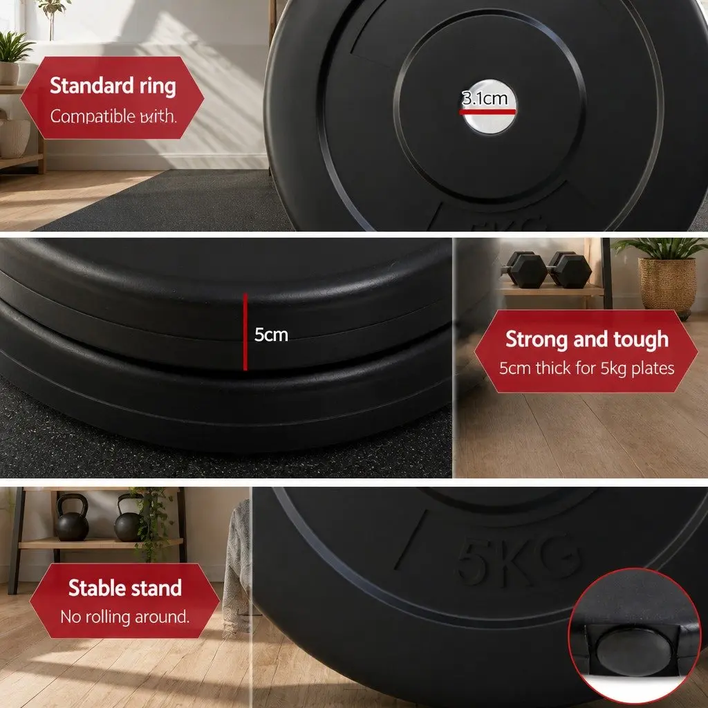 18kg Barbell Set for Serious Lifters