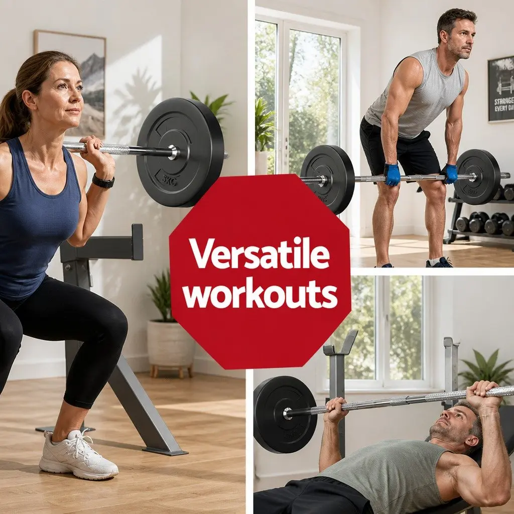 18kg Barbell Set for Serious Lifters