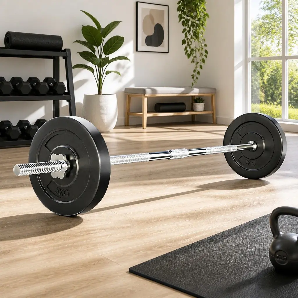 18kg Barbell Set for Serious Lifters