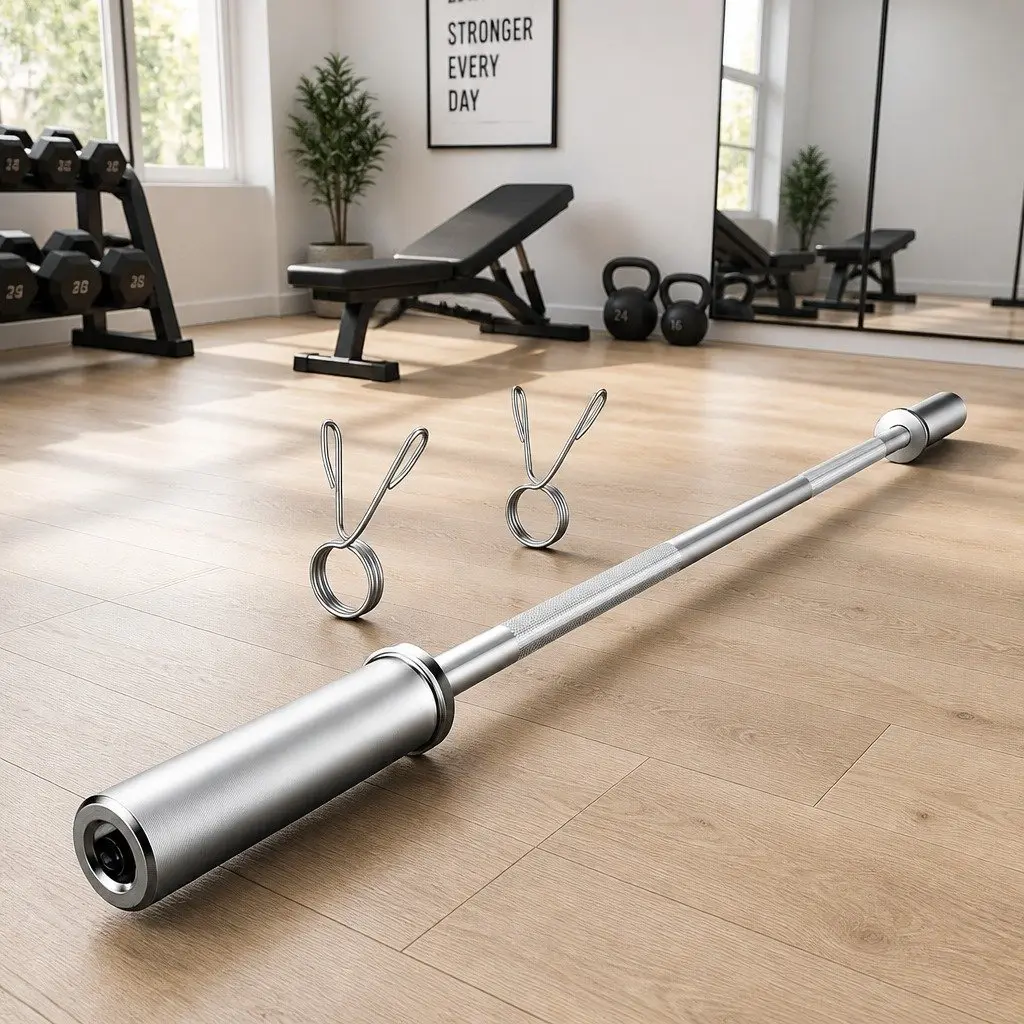 Olympic Barbell for Weightlifting at Home