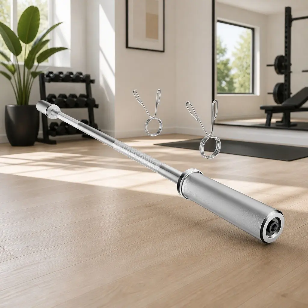 Olympic Barbell for Weightlifting at Home
