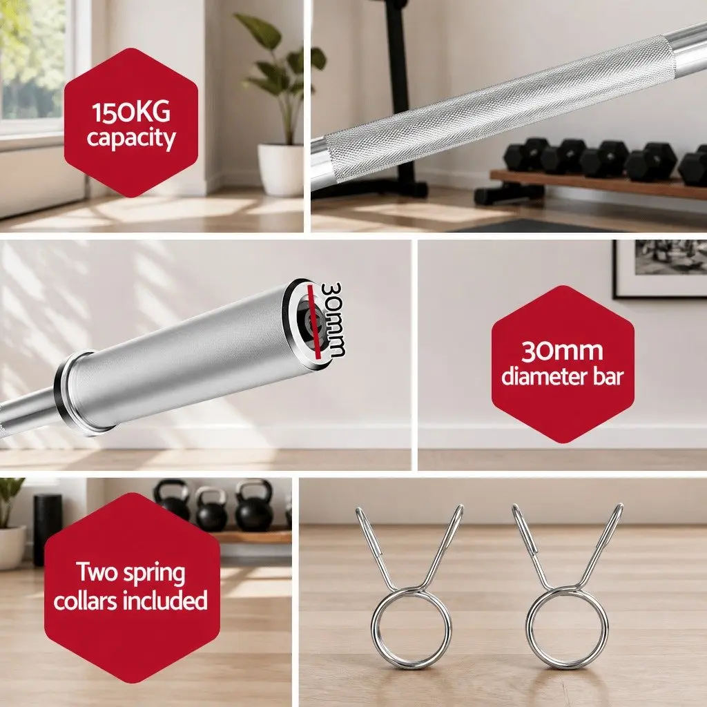 Olympic Barbell for Weightlifting at Home