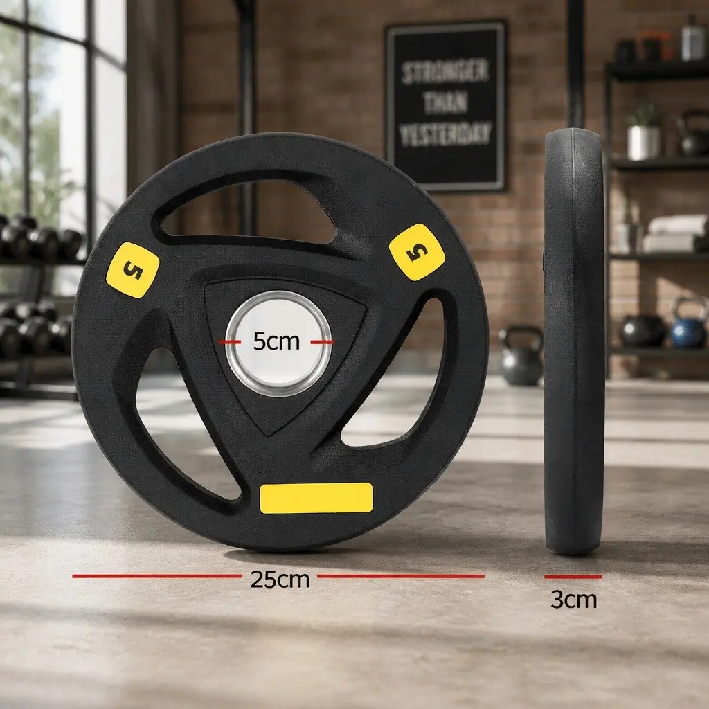 5kg Cast Iron Olympic Weight Plate for Strength Training
