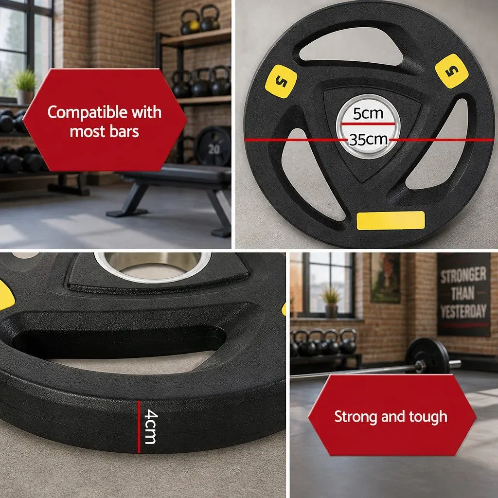 5kg Cast Iron Olympic Weight Plate for Strength Training