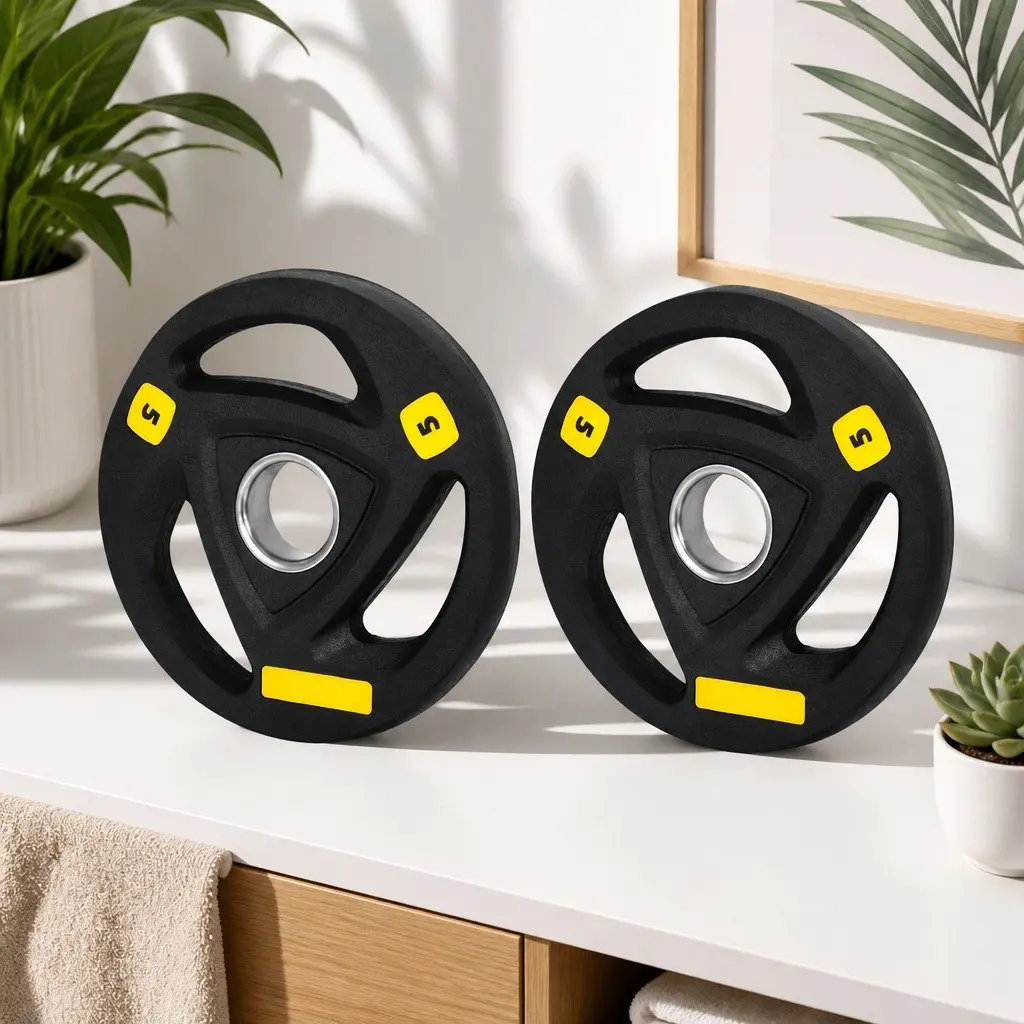 Weight Plates Cast Iron 5kg Black