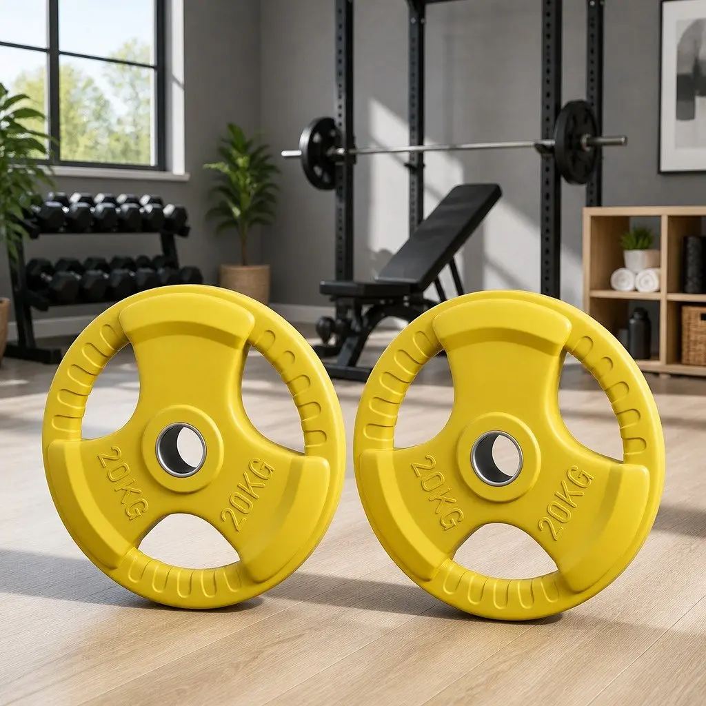 20kg Pair of Olympic Weight Plates for Home Gym