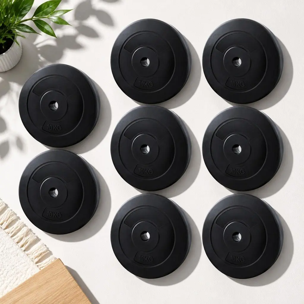 80kg Barbell Weight Plates for Home Gym Use
