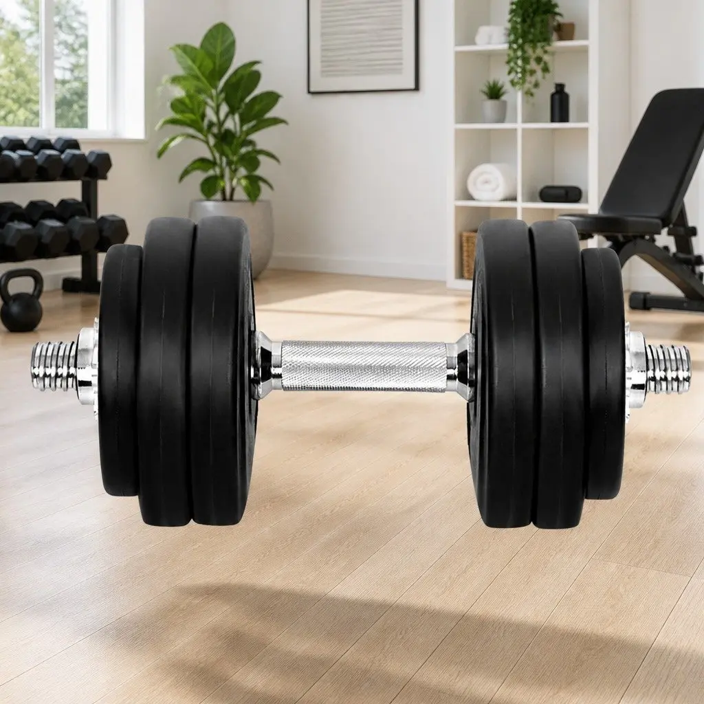 30kg Adjustable Dumbbell Set for Strength Training