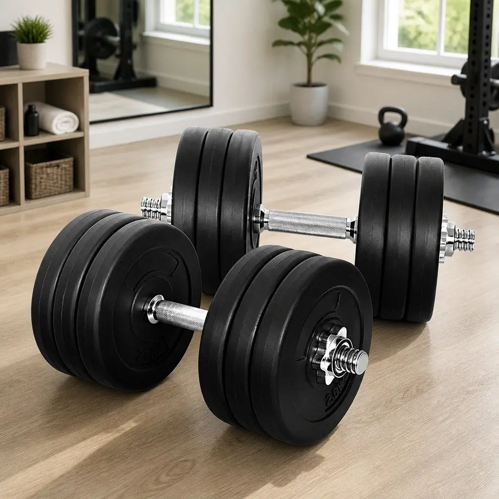 Adjustable 35kg Dumbbell Set for Strength Training