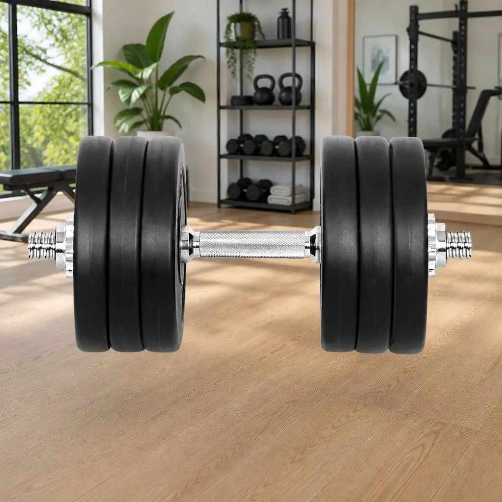 Adjustable 35kg Dumbbell Set for Strength Training