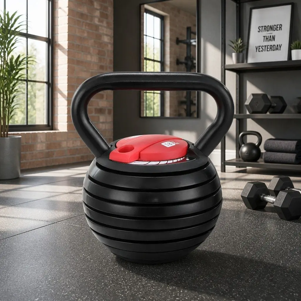Adjustable Kettlebell Set 18kg for Home Training