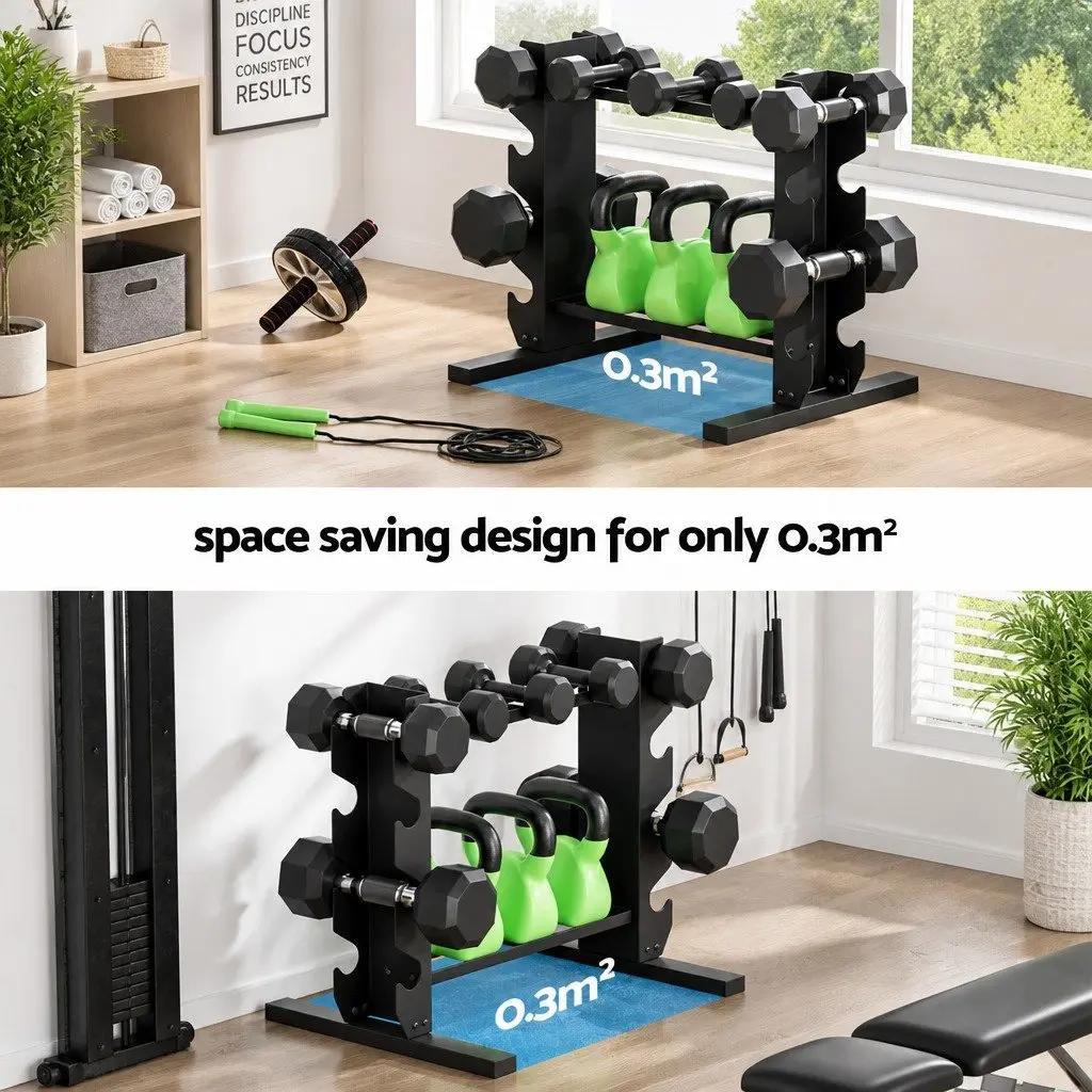 Dumbbell and Kettlebell Storage Rack 200kg