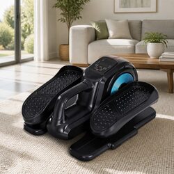 Mini Exercise Bike for Seated Fitness with LCD Monitor