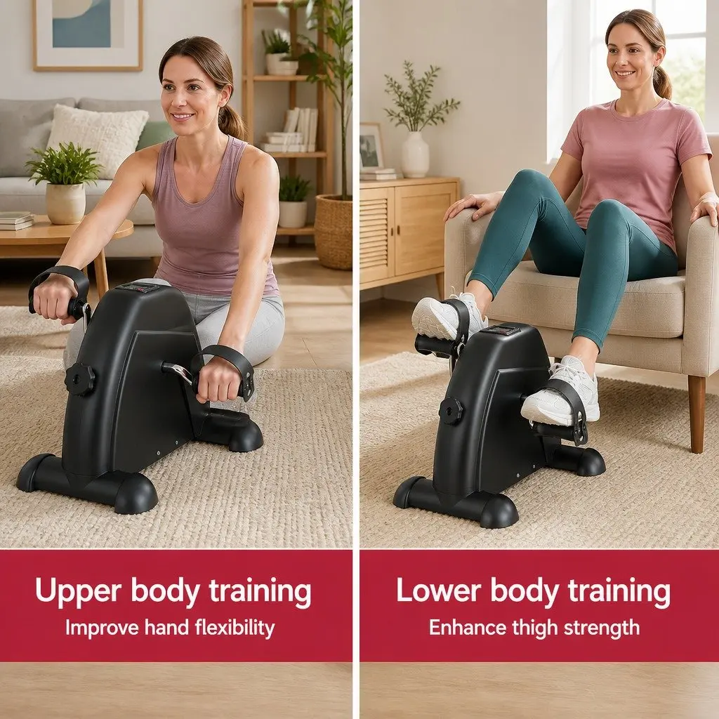 Mini Exercise Bike for Desk and Home Use
