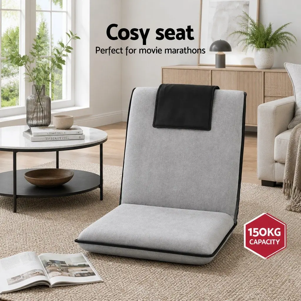 Adjustable Floor Lounge Sofa Bed Recliner Chair
