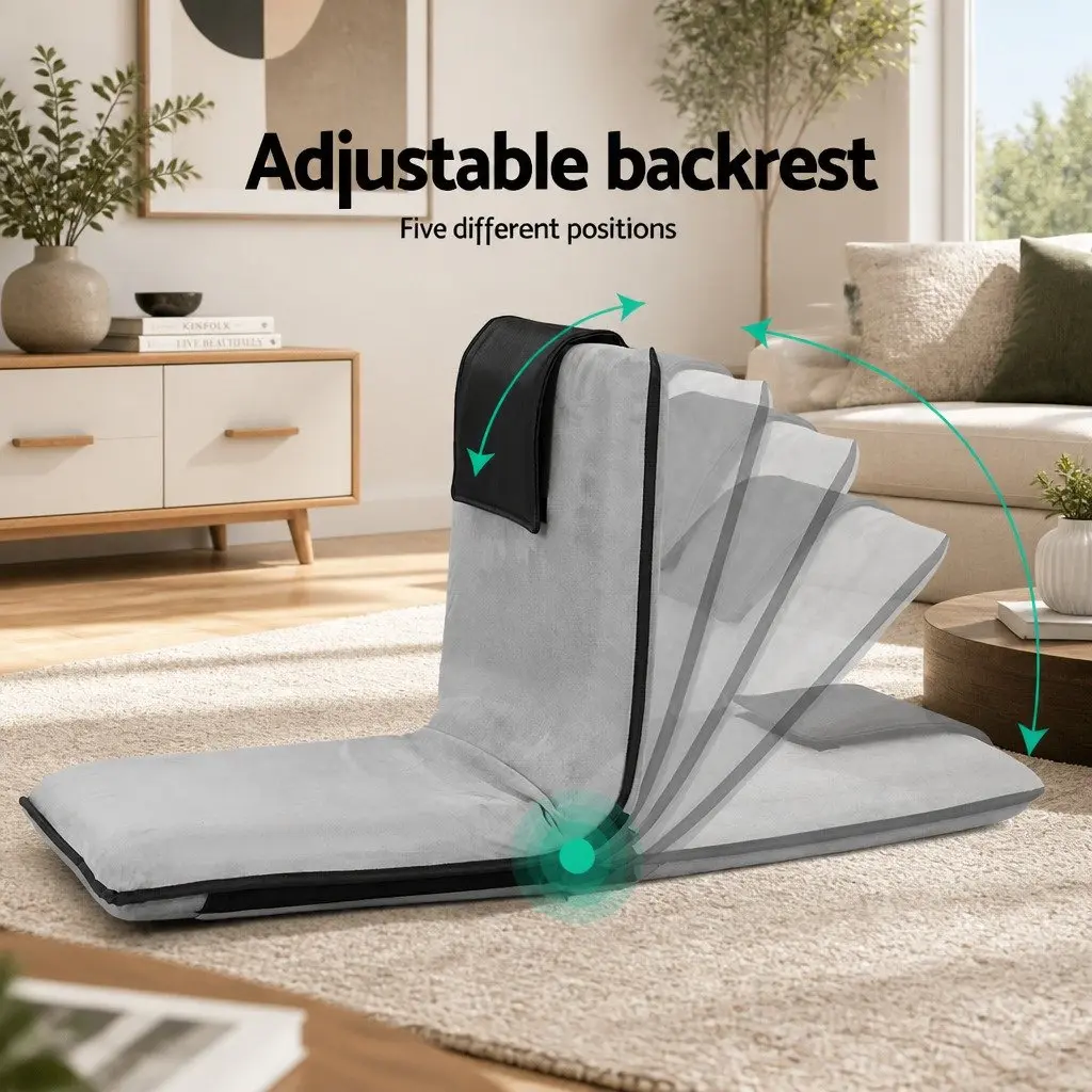 Adjustable Floor Lounge Sofa Bed Recliner Chair