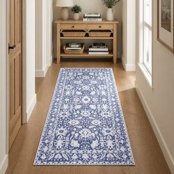 Modern Grey Velvet Hallway Runner Rug 80x180cm