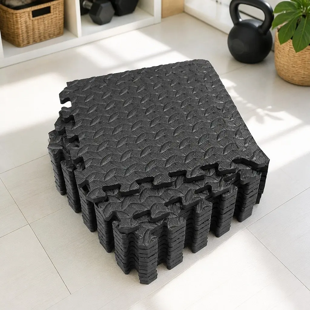 EVA Foam Mat 12Pcs Interlocking Gym Tiles