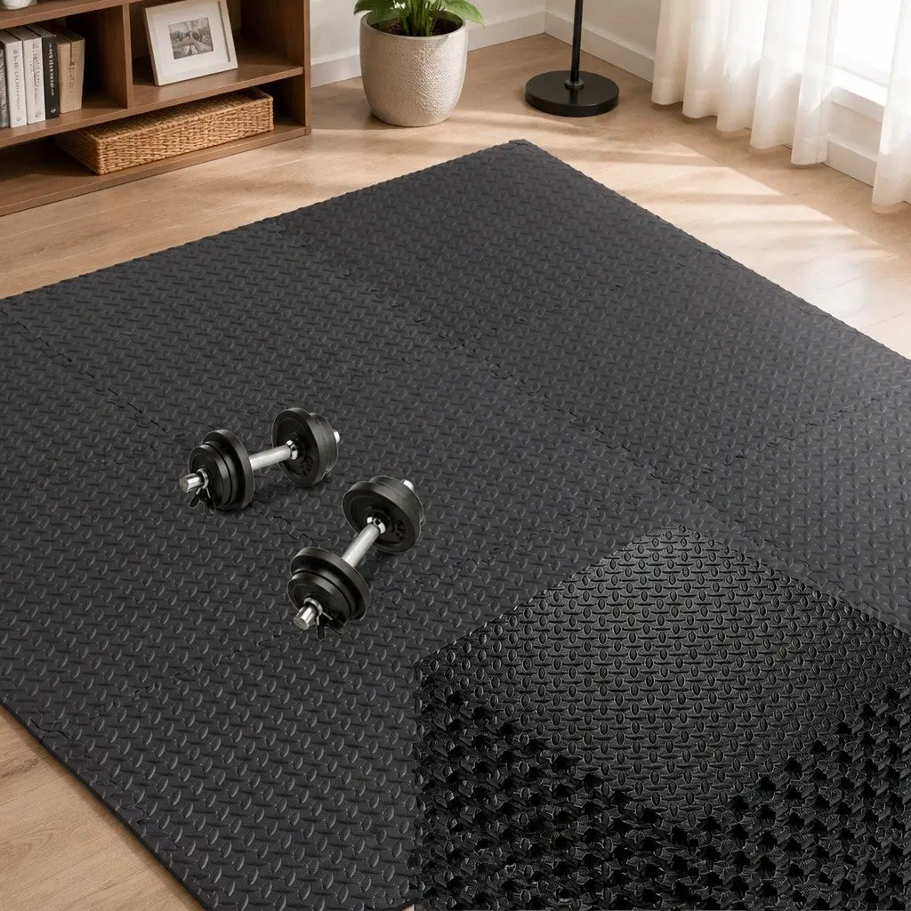 EVA Foam Mat 12Pcs Interlocking Gym Tiles