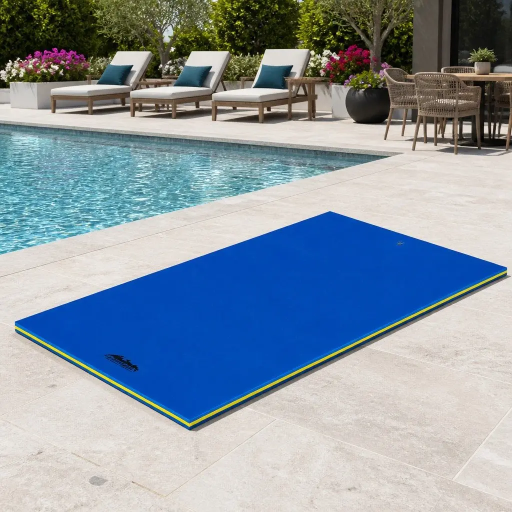 Floating Water Mat 3.5x1.8m with Bungee Cord