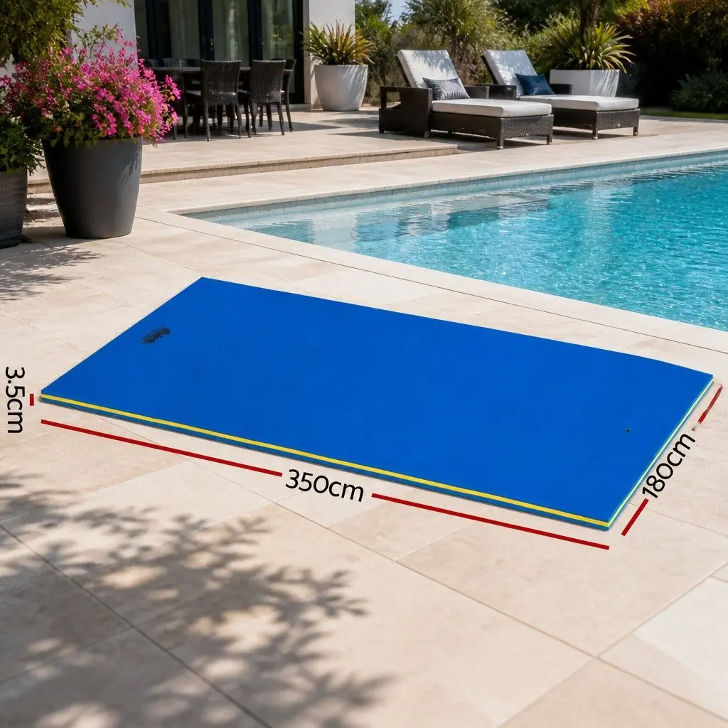 Floating Water Mat 3.5x1.8m with Bungee Cord