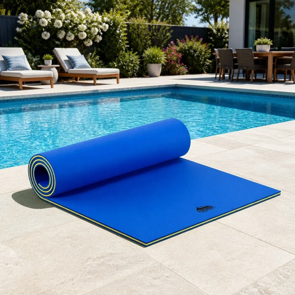 Floating Water Mat 3.5x1.8m with Bungee Cord
