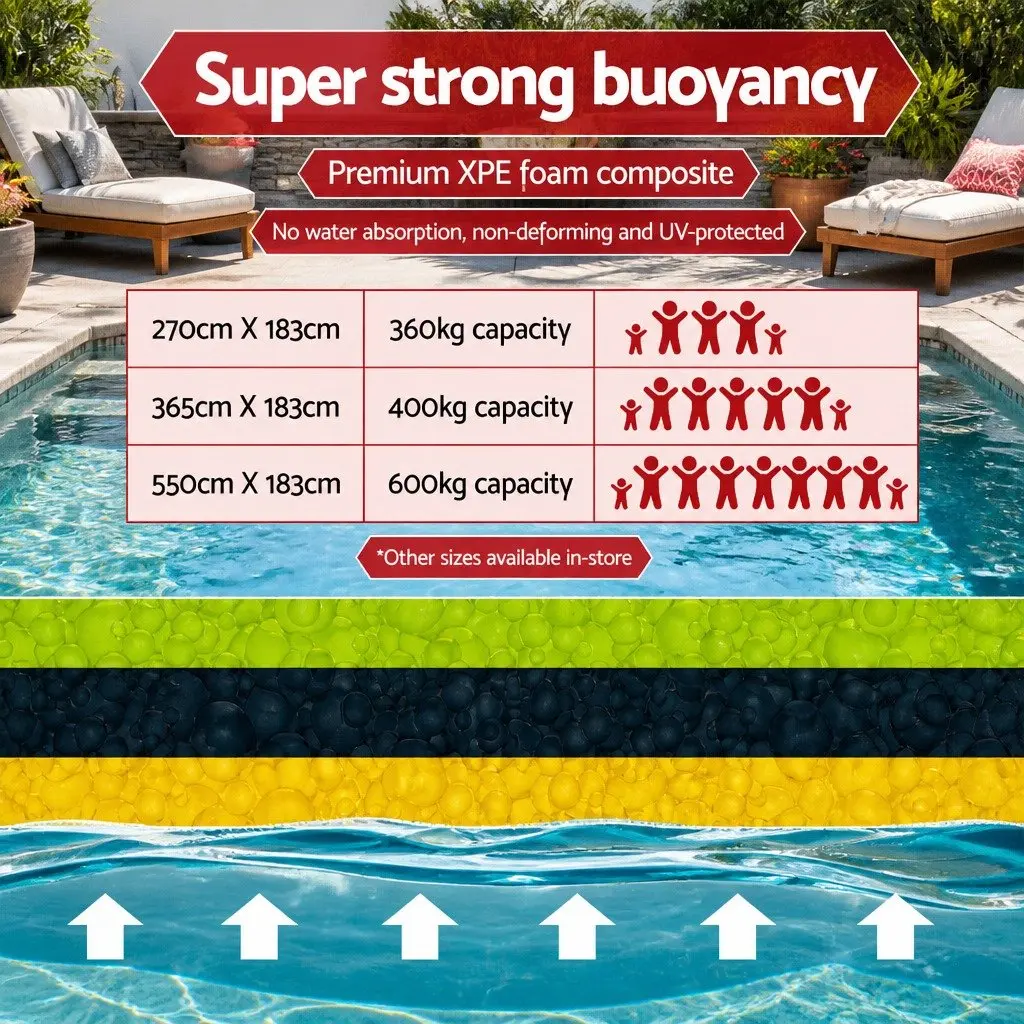 Floating Water Mat 3.5x1.8m XPE Foam Pad
