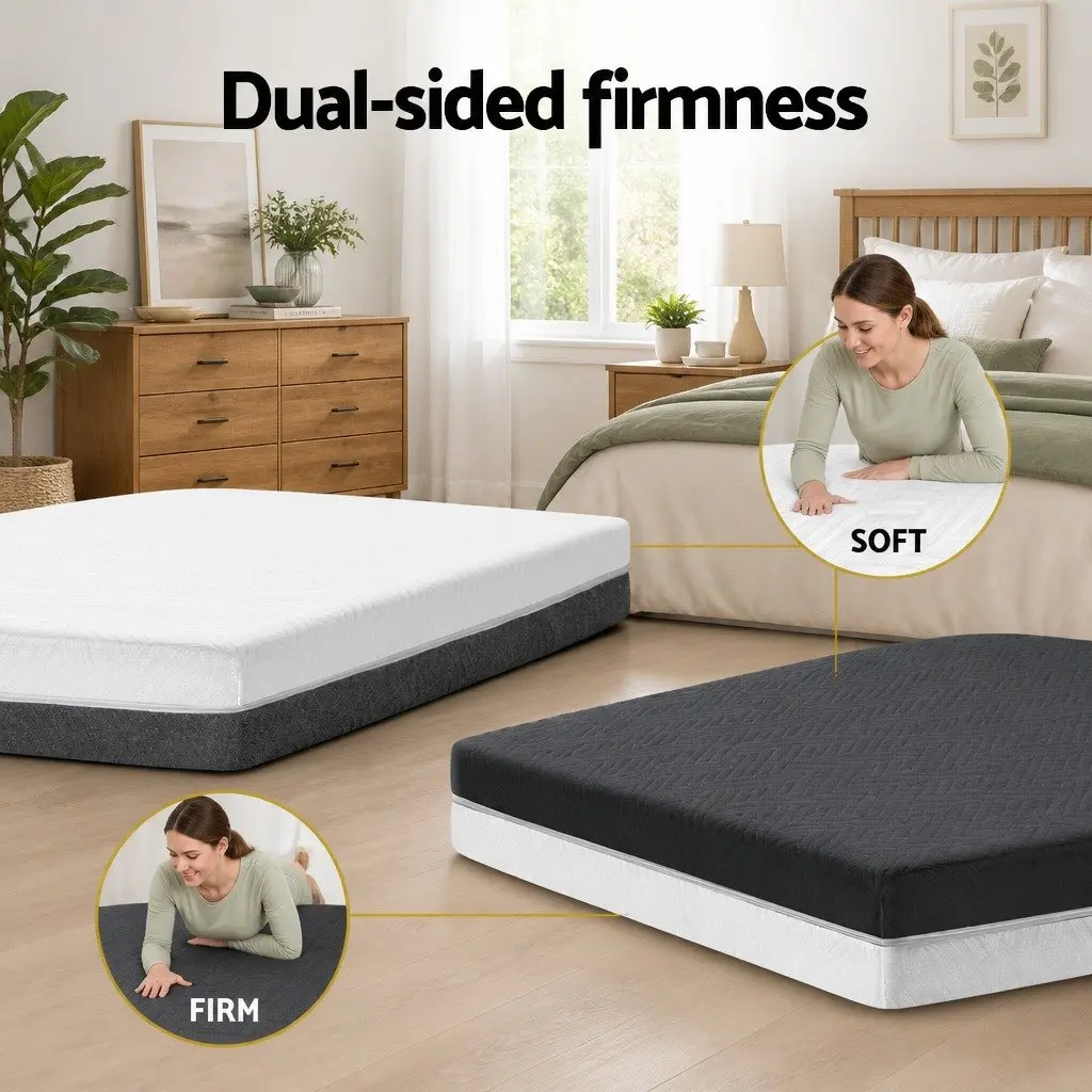 Double Memory Foam Mattress 15cm with Cool Gel Layer
