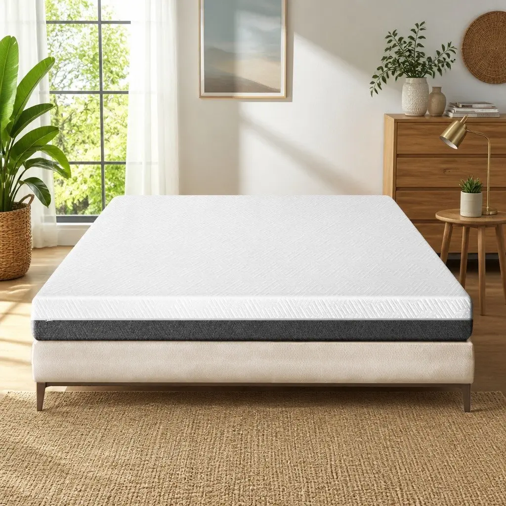 Double Memory Foam Mattress 15cm with Cool Gel Layer