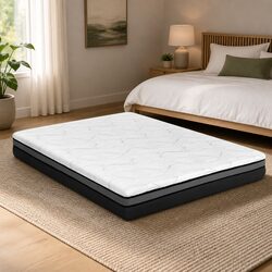 Queen Size Medium Firm Memory Foam Mattress with Cool Gel