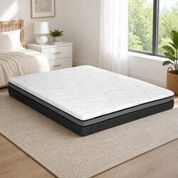 Cool Gel Memory Foam Mattress Single Bed 25cm Medium Firm