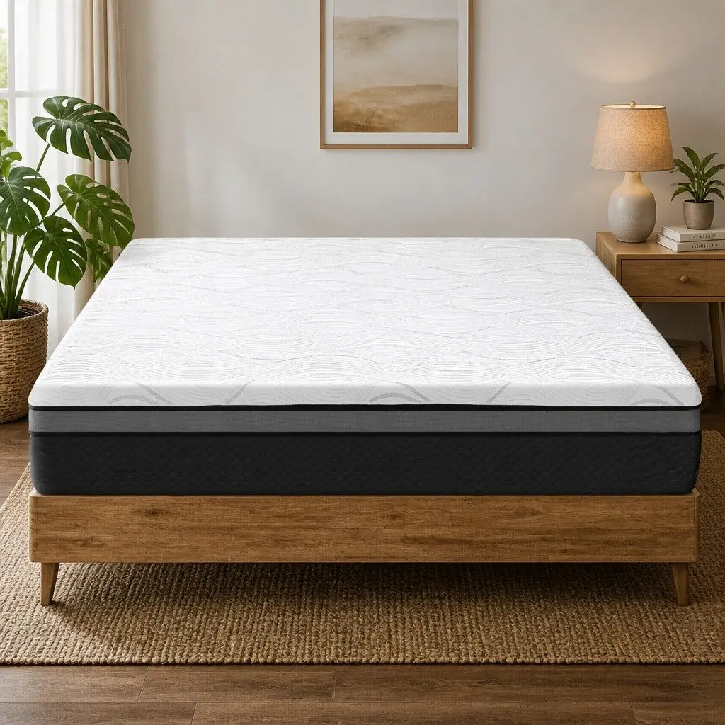Cool Gel Memory Foam Mattress Single Bed 25cm Medium Firm