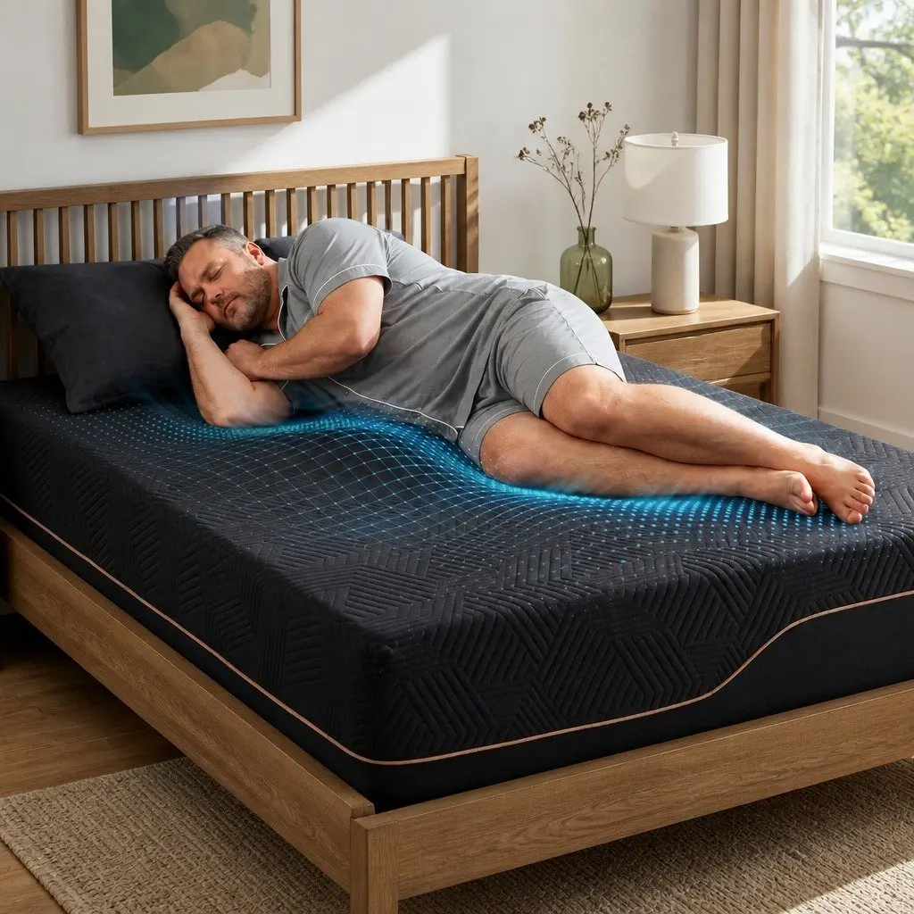 30cm King Single Cooling Memory Foam Mattress