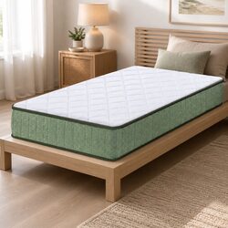King Single Cooling Gel Memory Foam Mattress 25cm Firm
