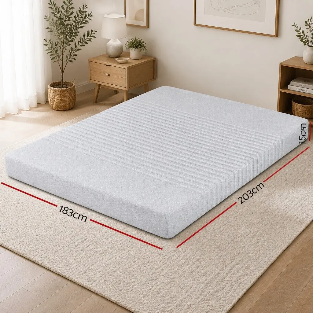 King Size 15cm Memory Foam Mattress with Gel
