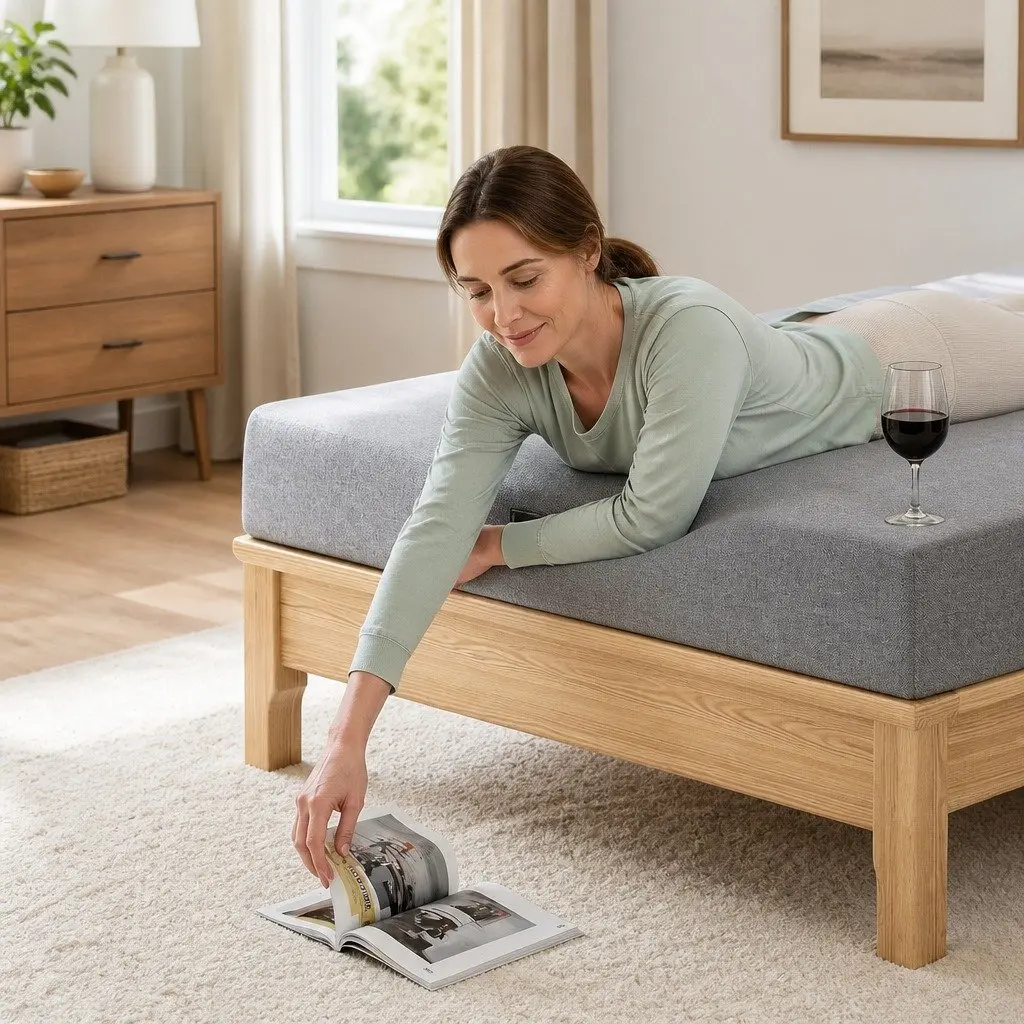 15cm Cool Gel Memory Foam Mattress with 7-Zone Support